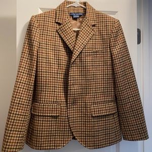 Ralph Lauren Blue Label Wool Riding Jacket